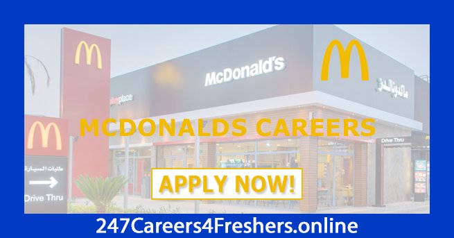 McDonalds Careers